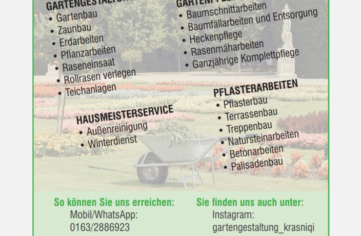 Beispielarbeit von Krasniqi Gartengestaltung - veröffentlicht auf Gartenbau.org